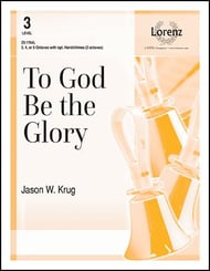 To God Be the Glory Handbell sheet music cover Thumbnail